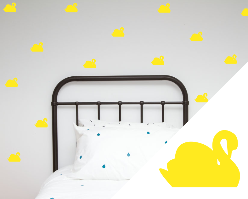 Swans Wall Stickers