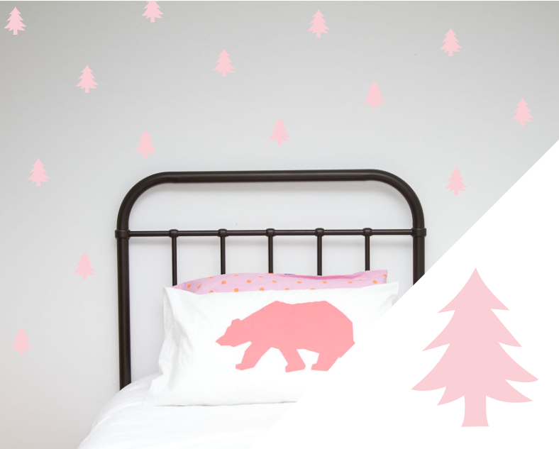 Trees wall art stickers