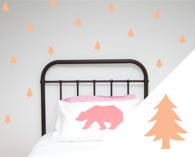 Trees wall art stickers