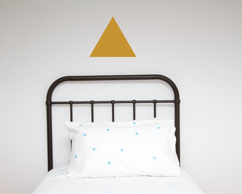 Triangle Single Wall Sticker