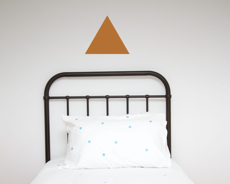 Triangle Single Wall Sticker
