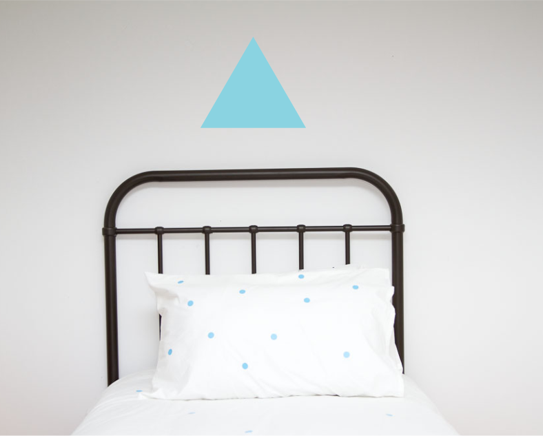 Triangle Single Wall Sticker