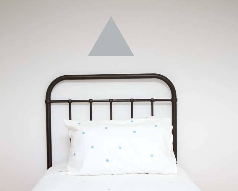 Triangle Single Wall Sticker