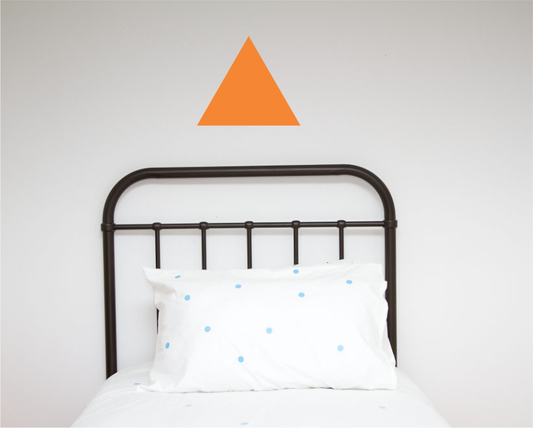 Triangle Single Wall Sticker - Wall decals - 100 Percent Heart