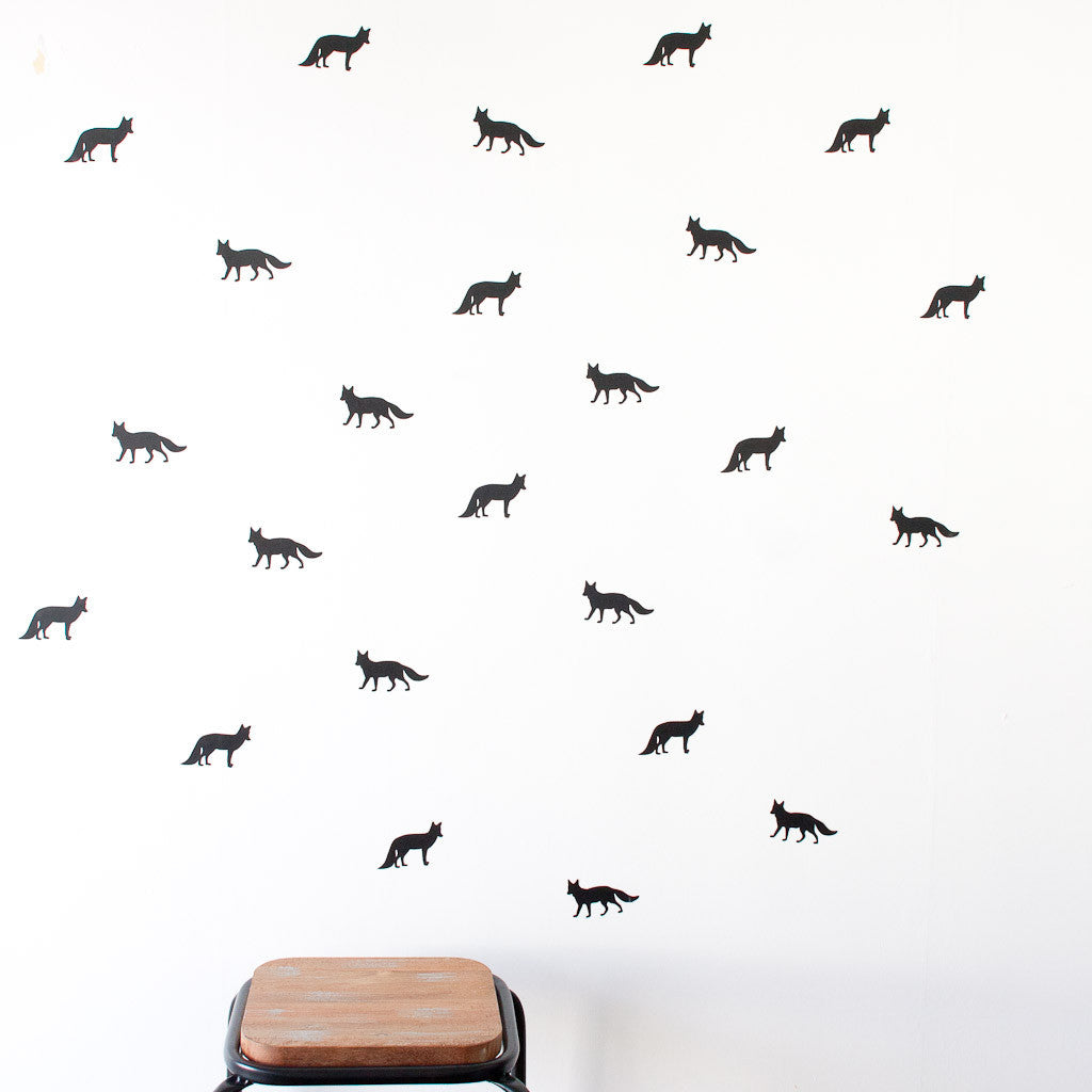 Foxes Wall Stickers