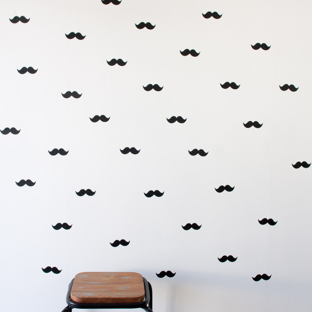 Moustache Wall Stickers