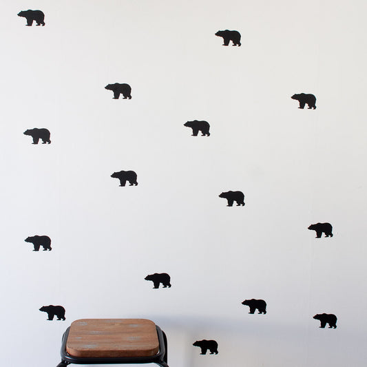 Grizzly Bear Wall Stickers