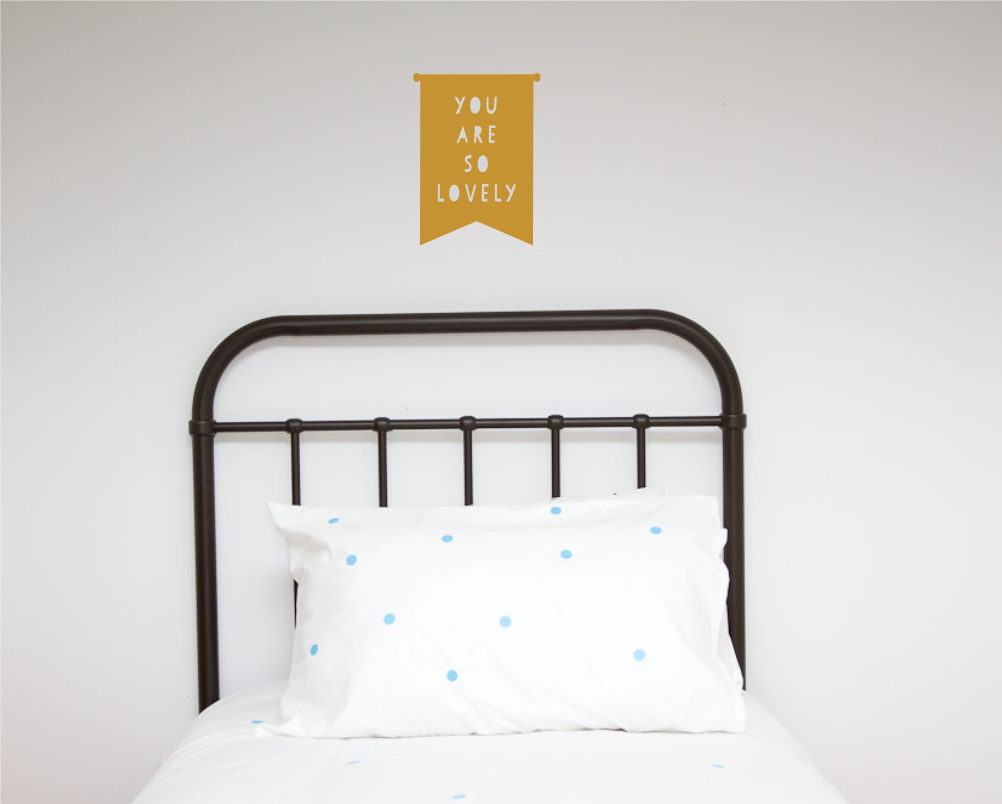 You are so Lovely Wall Decal
