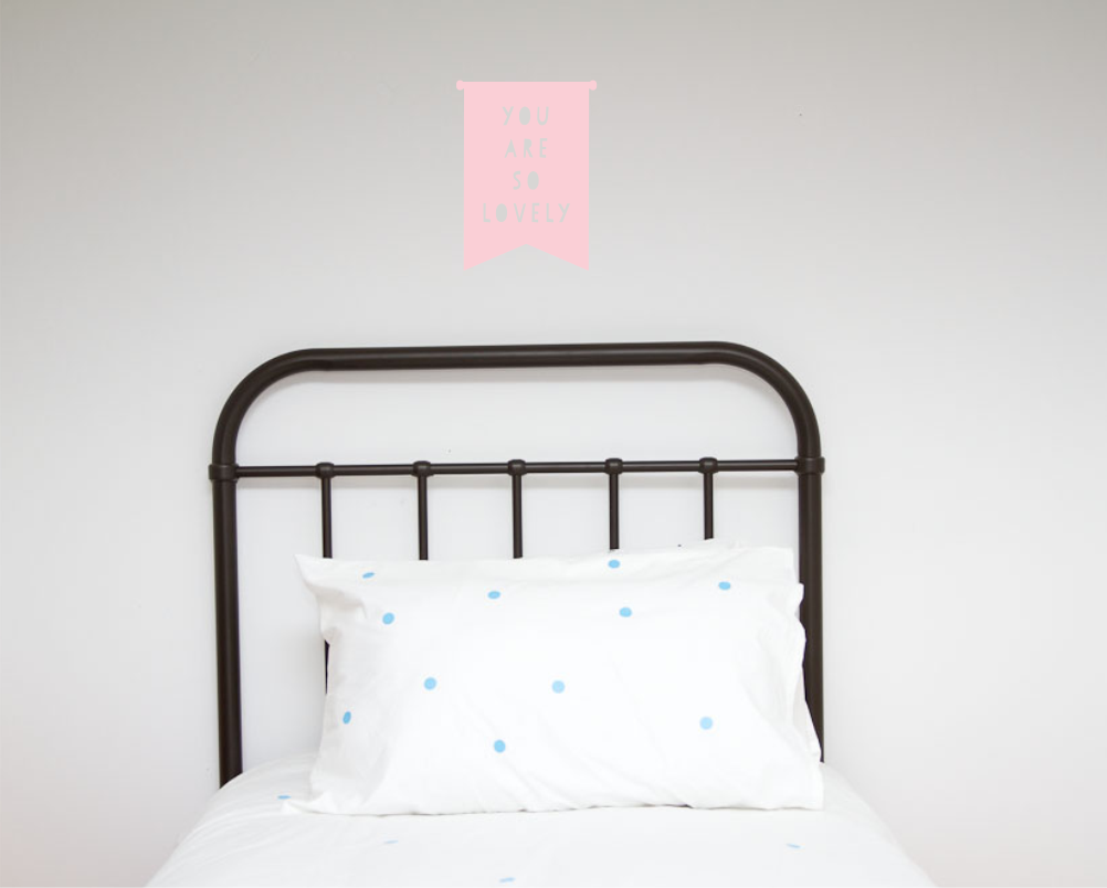 You are so Lovely Wall Decal