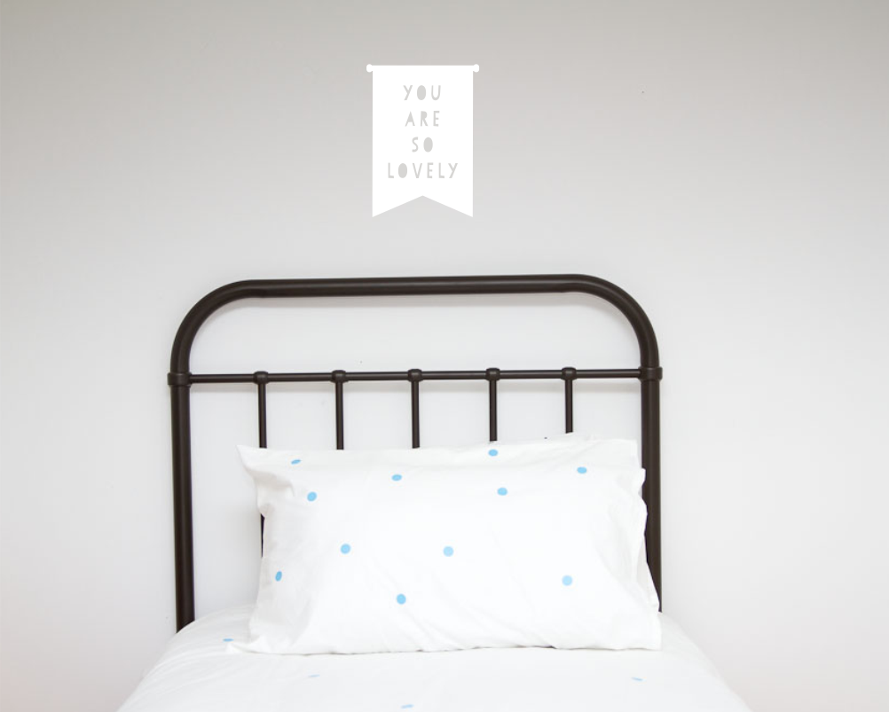 You are so Lovely Wall Decal