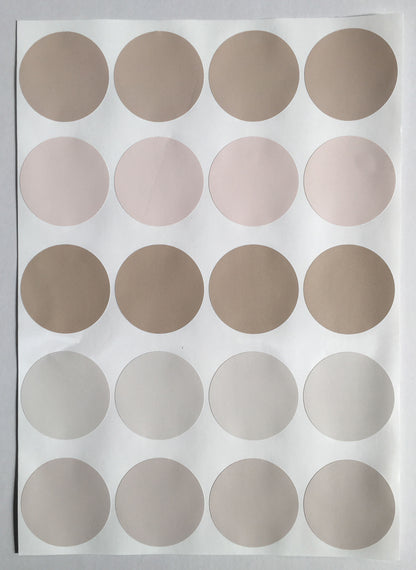 Nearly Neutrals - Large Polka Dots