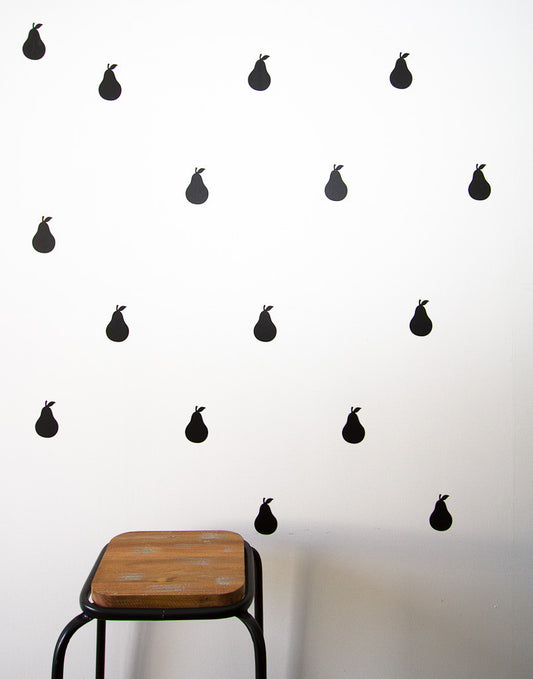 Pears Wall Stickers - Wall decals - 100 Percent Heart 