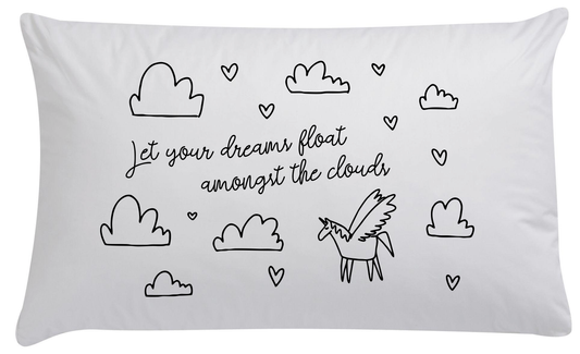 Unicorn Dreams Organic Pillowcase