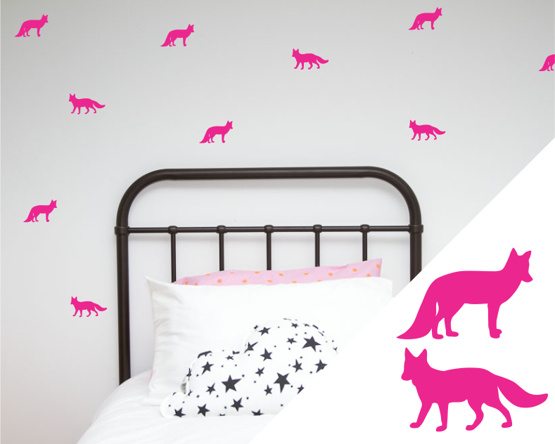 Foxes Wall Stickers