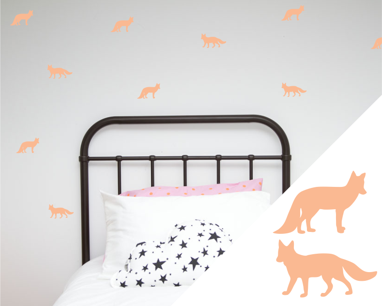 Foxes Wall Stickers