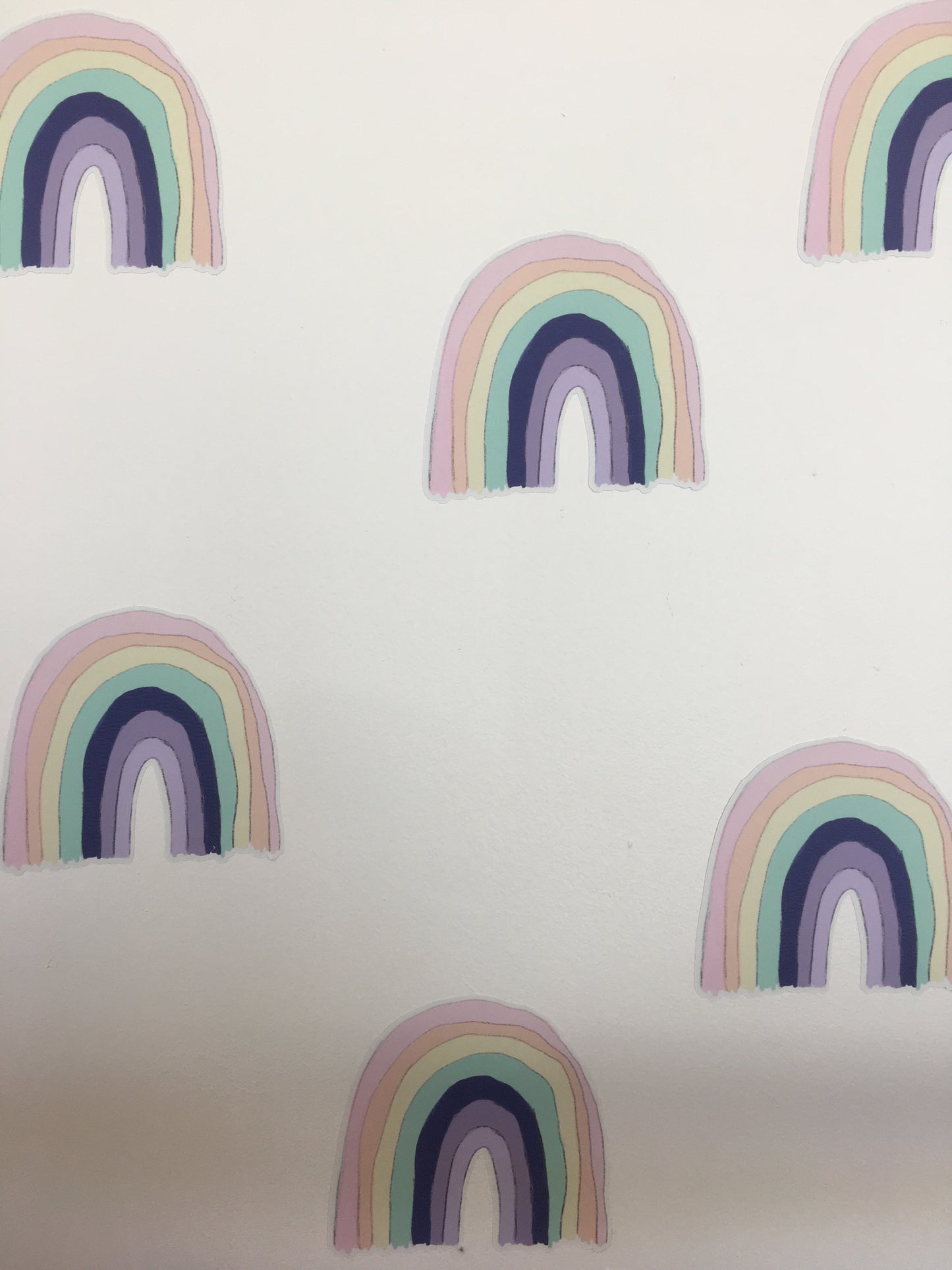 Rainbows Wall Stickers - Pastel