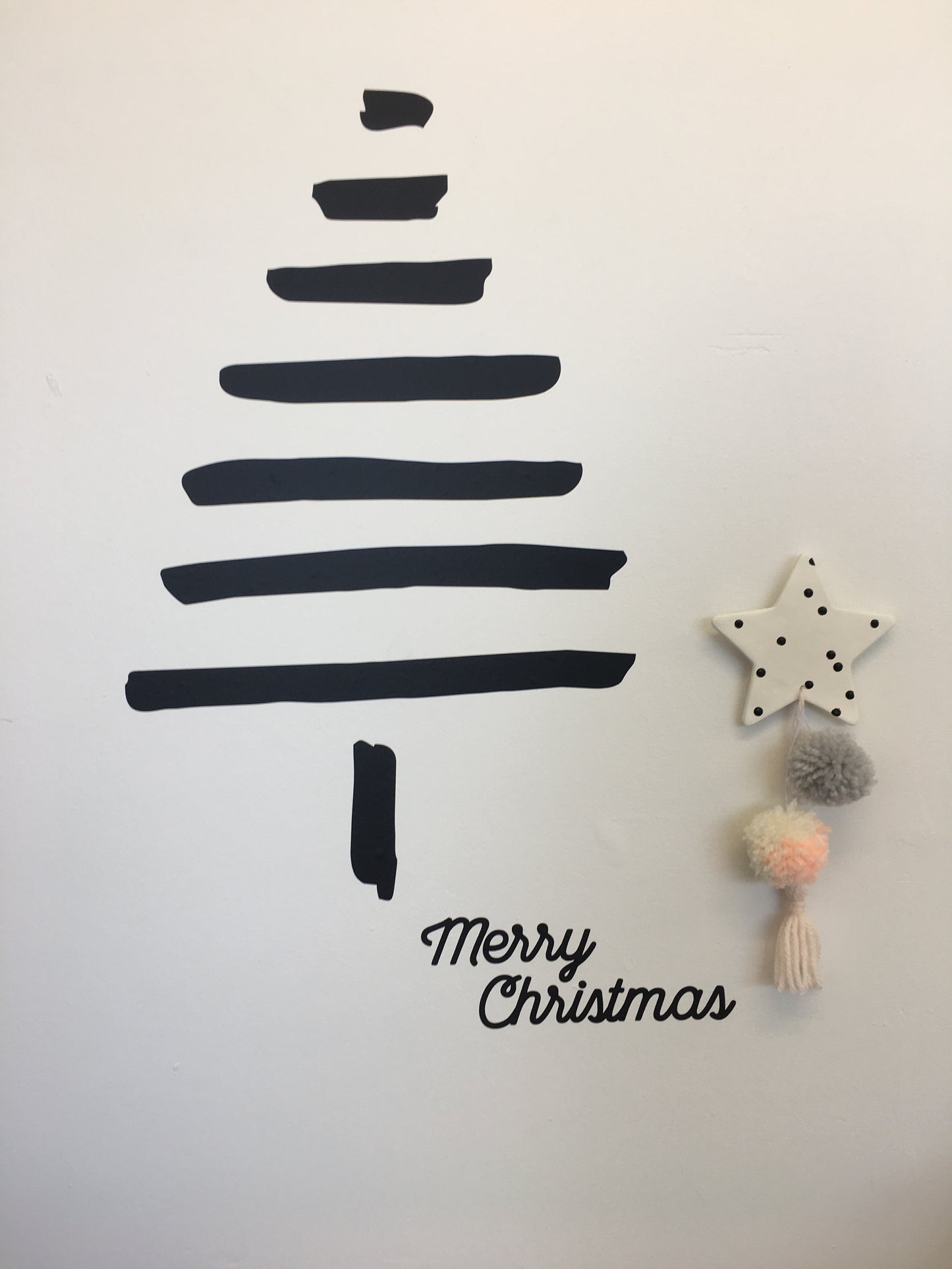 Mini Brushed Christmas Tree - A3