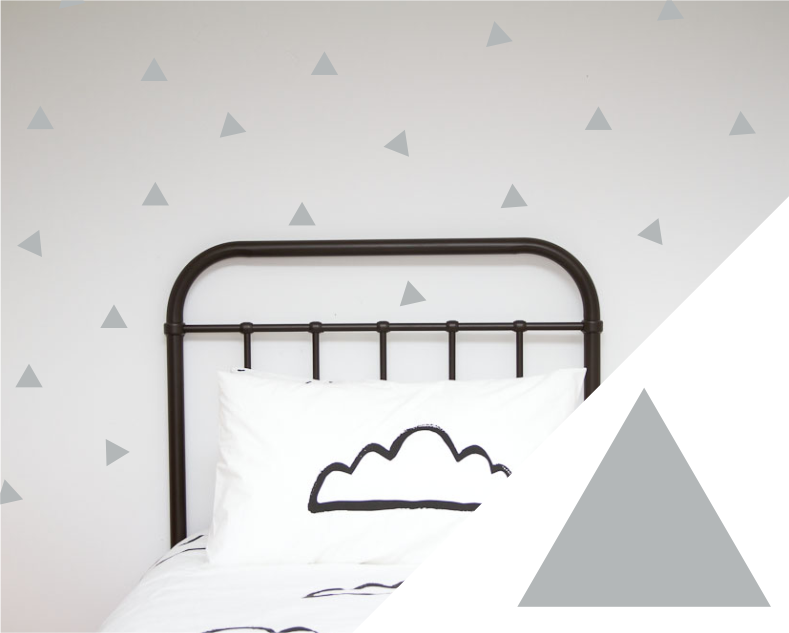 Large Triangles Wall Stickers