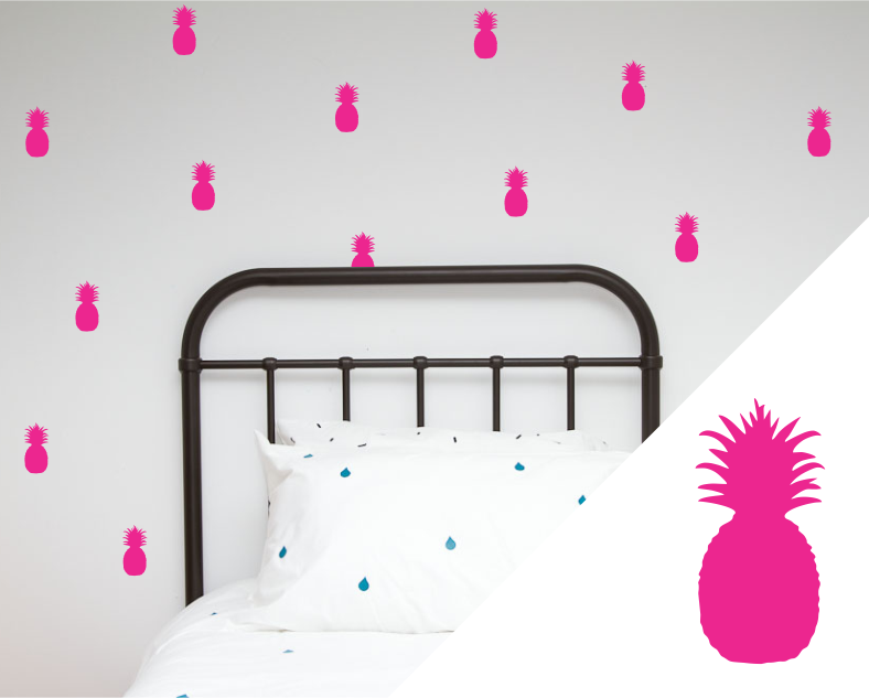Pineapples Wall Stickers