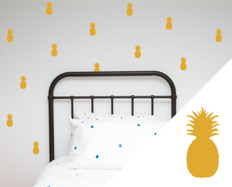 Pineapples Wall Stickers