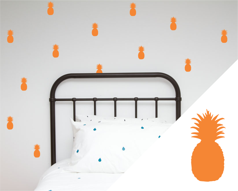 Pineapples Wall Stickers