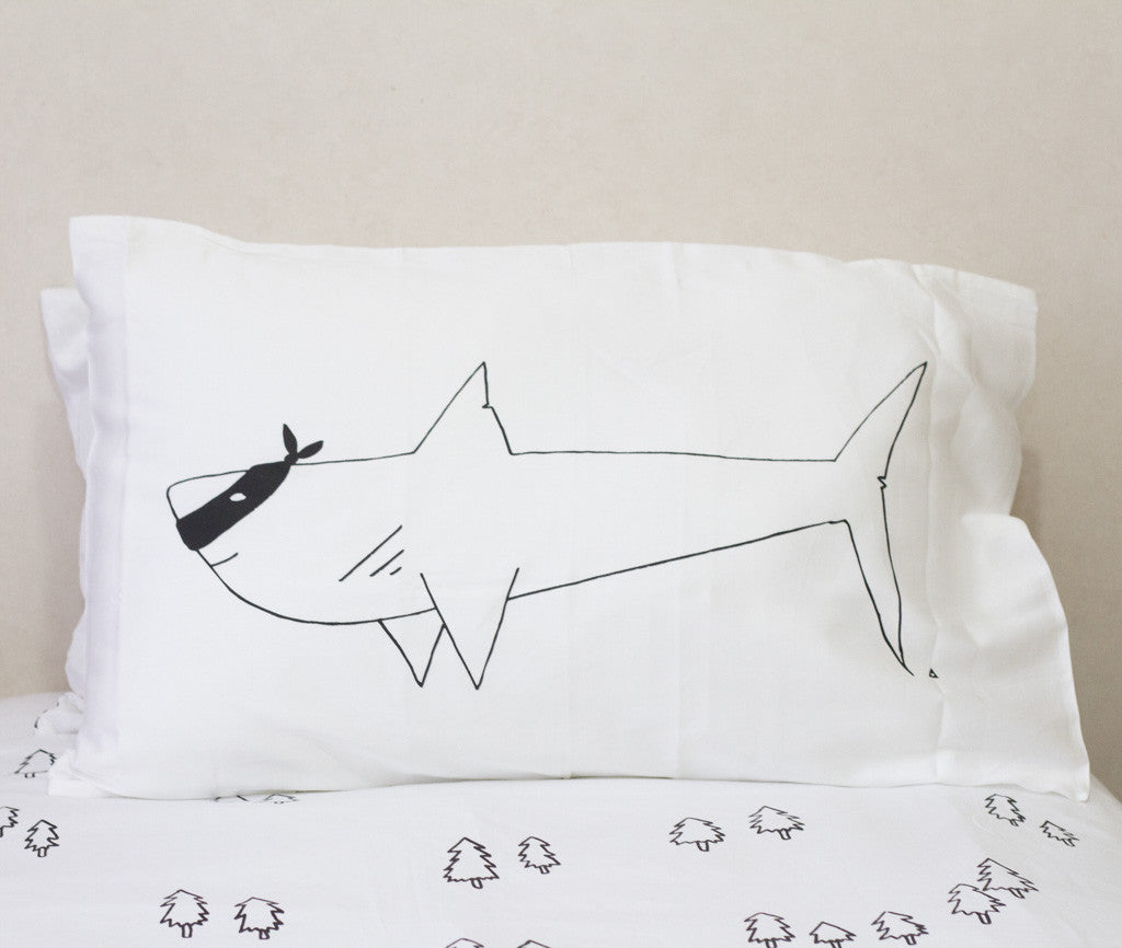 Shark pillow outlet case