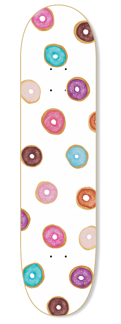 Donuts Skateboard Deck