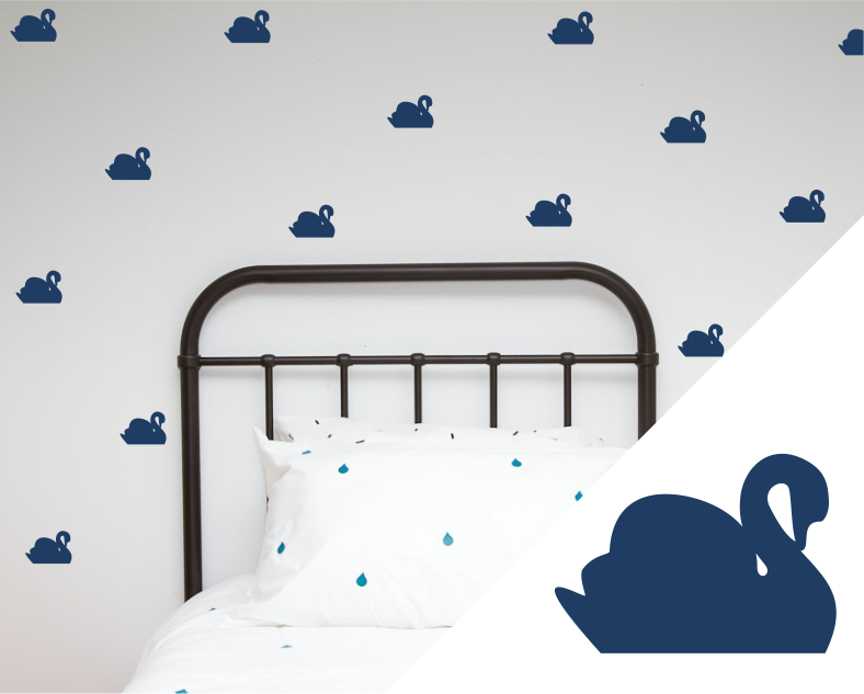 Swans Wall Stickers