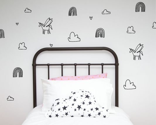 Unicorn Dreams Wall Stickers