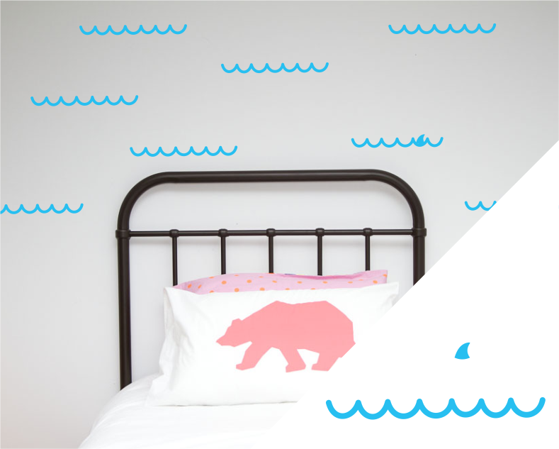 Waves Wall Stickers