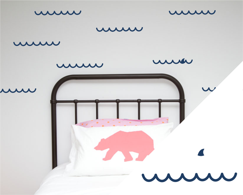 Waves Wall Stickers